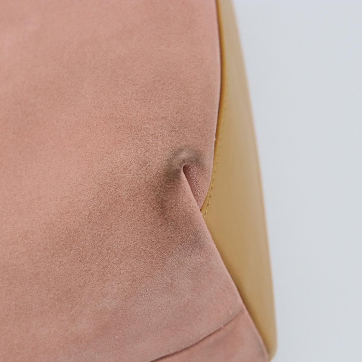 GUCCI Shoulder Bag Suede Pink Gold 001 3386 1705 Auth gh1825 | eBay