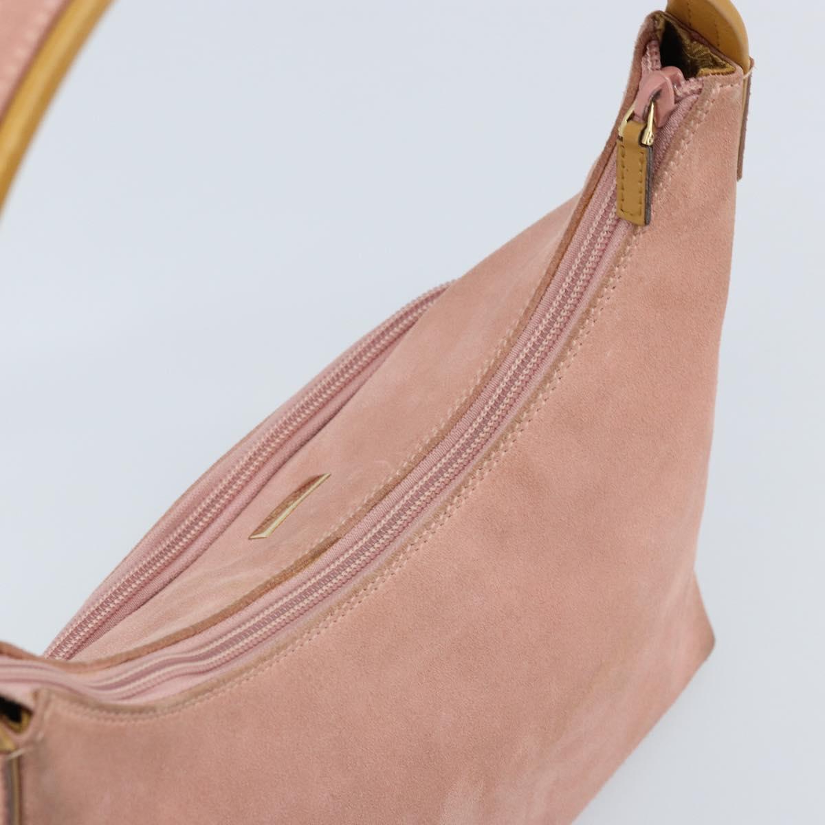 GUCCI Shoulder Bag Suede Pink Gold 001 3386 1705 Auth gh1825 | eBay