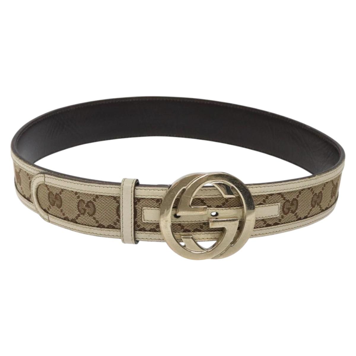 オーダー用 GUCCI GG Canvas Belt 35.4