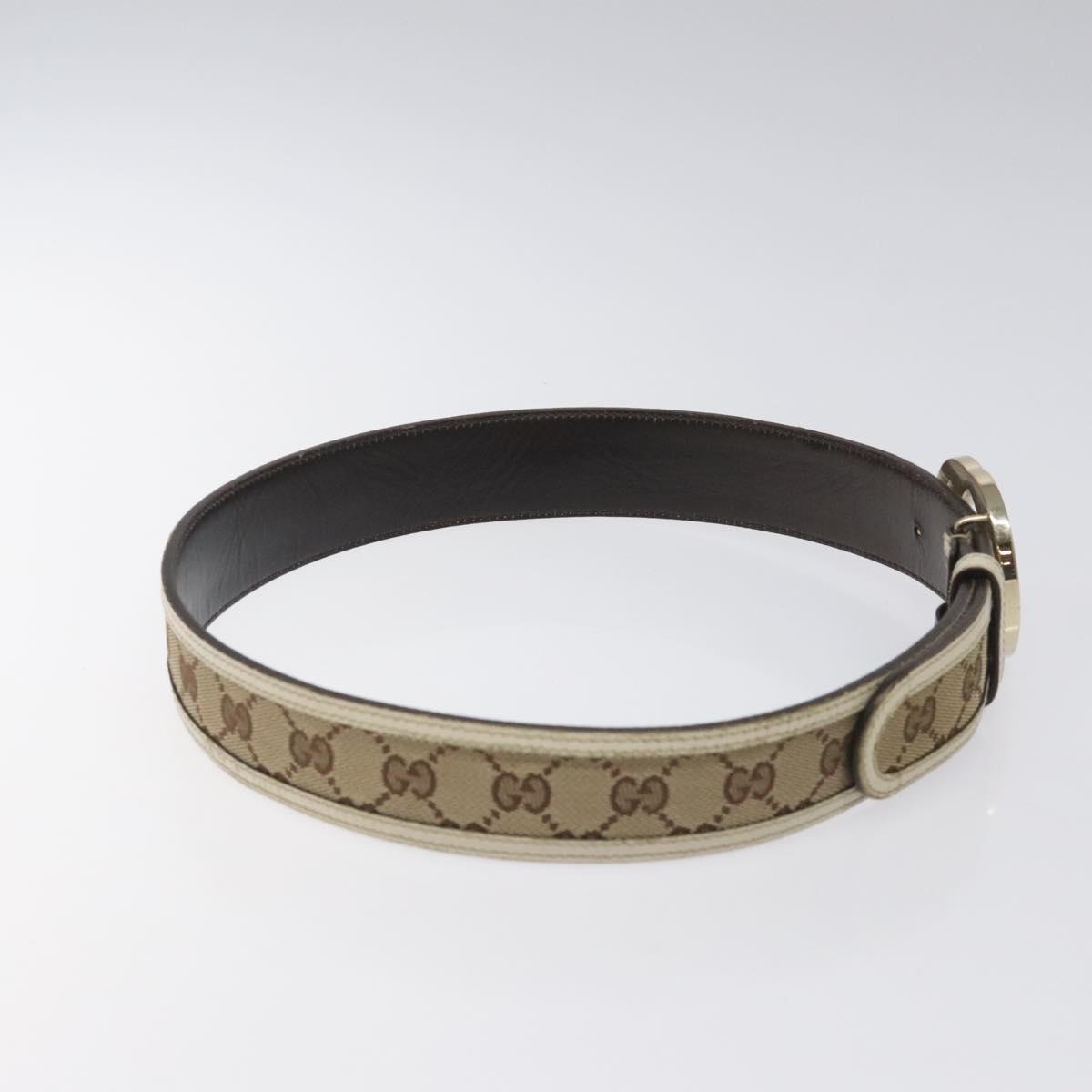 GUCCI GG Canvas Belt 35.4