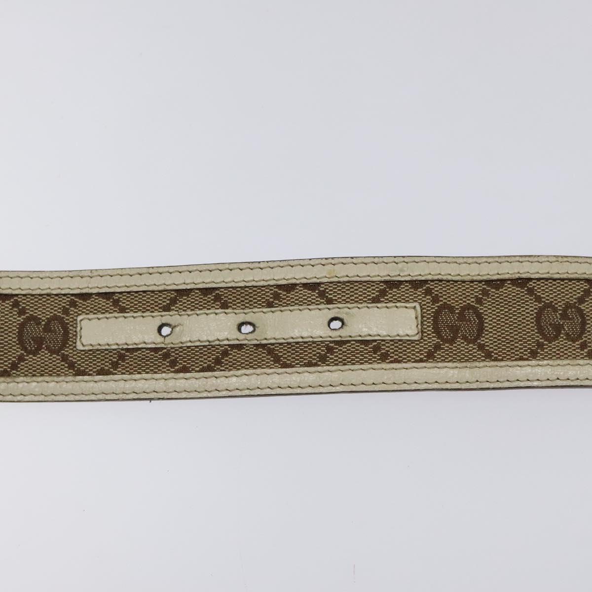 Gucci GG Canvas Belt GUCCI Flat Marmont GG printed coated-canvas belt | NET-A-PORTER main image 3