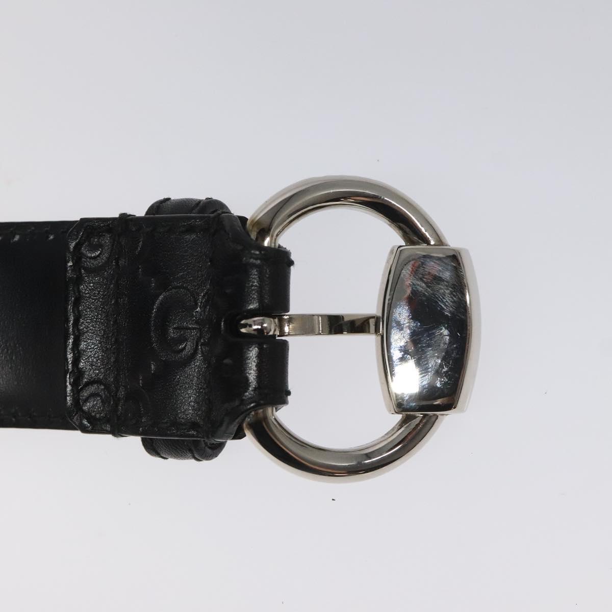 ESCADA Women’s Brushed Silver Floral Buckle with Wide Black Leather Belt VTG Western Plus Size Belt | Antique Silver Floral Buckle | Waxed main image 2