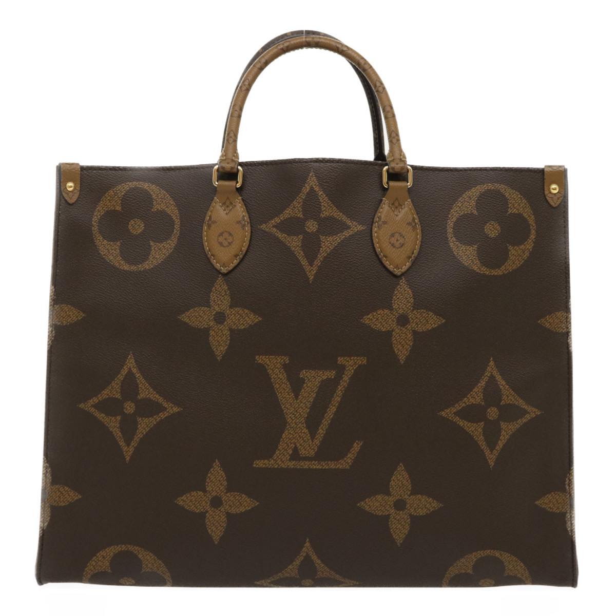 LOUIS VUITTON Monogram Reverse Giant On The go GM Tote Bag M45320