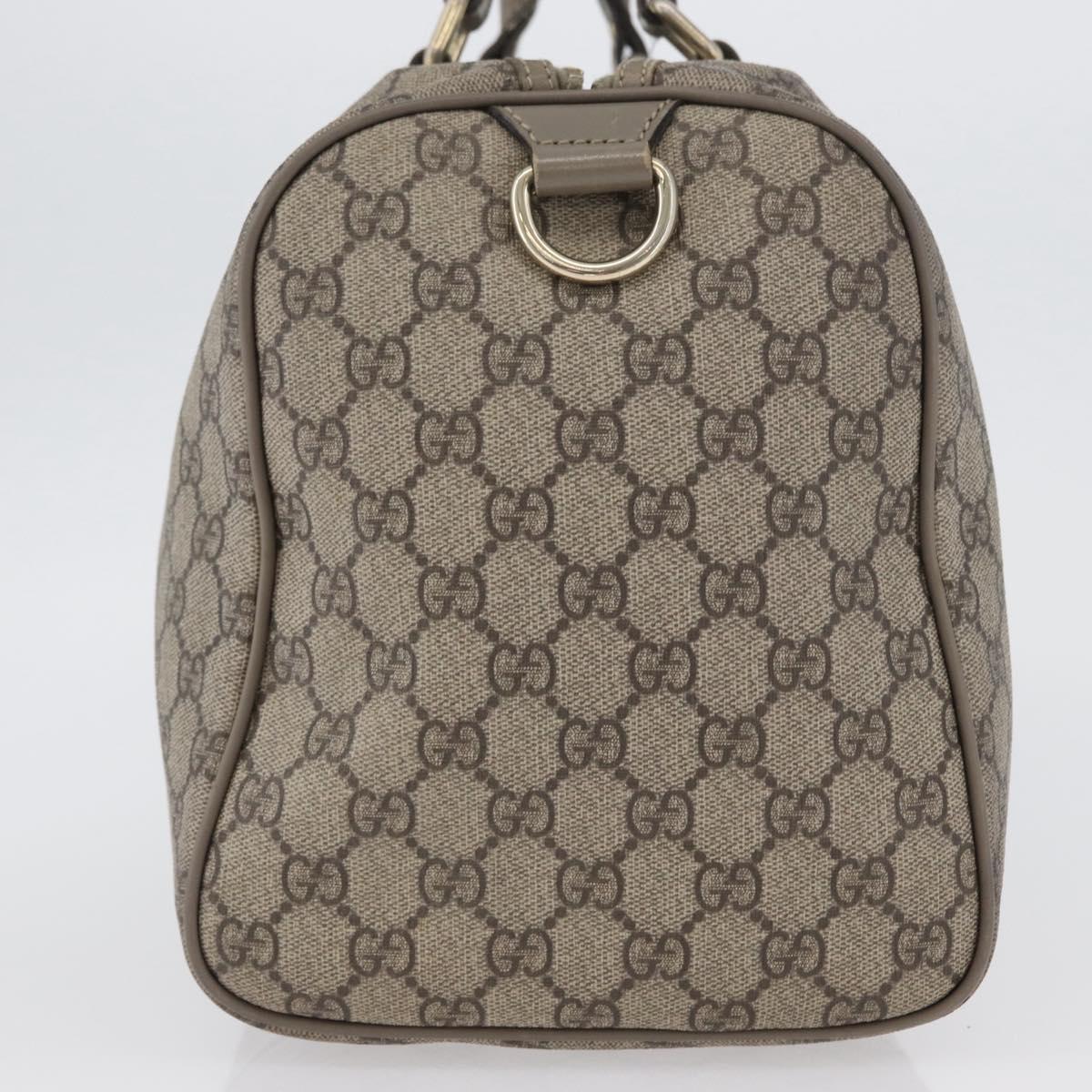 GUCCI GG Supreme Hand Bag PVC Beige Gold 193608 Auth ka2923 | eBay