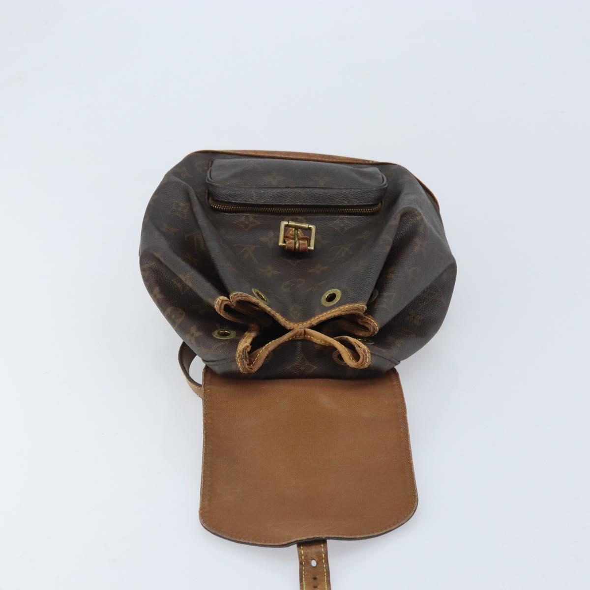 LOUIS VUITTON Monogram Montsouris MM Backpack M51136 LV Auth  display picture 3