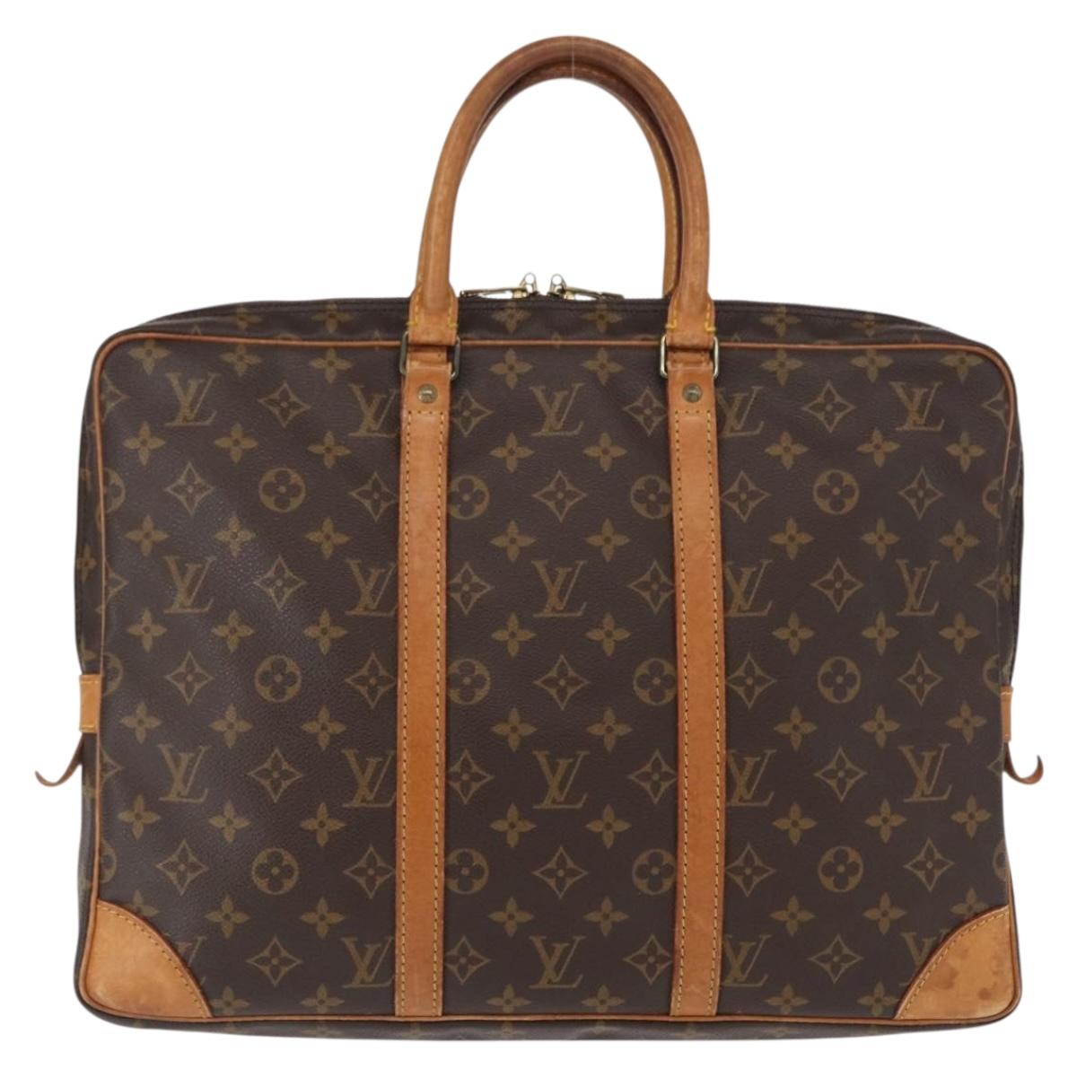 LOUIS VUITTON Monogram Porte Documents Voyage Business Bag M53361