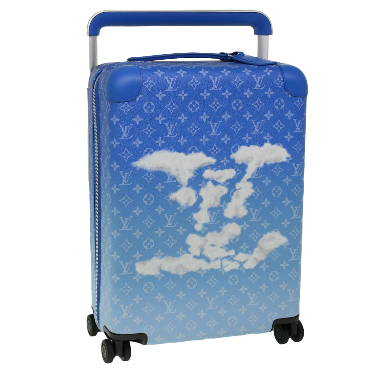 そら追加　　夕空　空　雲　小物入れ LOUIS VUITTON Monogram Clouds Horizon 55 Suitcase Blue M20411 LV