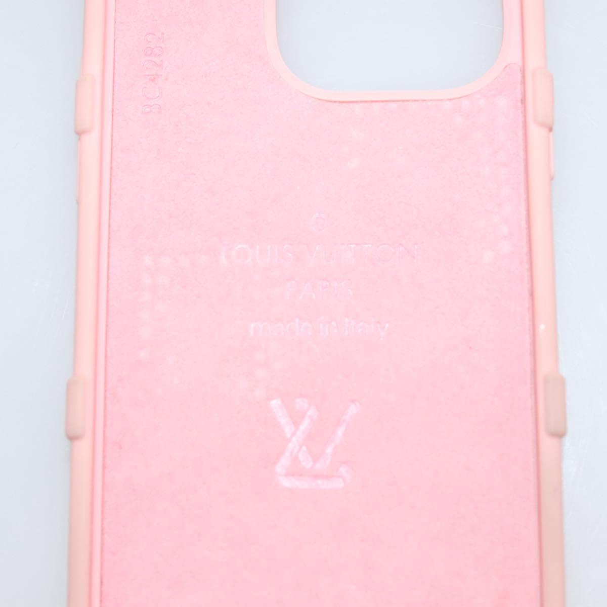 スマートフォン・携帯電話 Louis Vuitton ピンク iPhone14Proケース