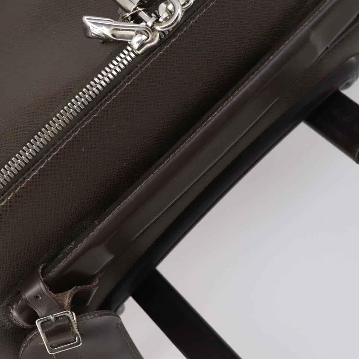 LOUIS VUITTON Taiga Pegas 45 Suitcase Grizzly M23314 LV Auth