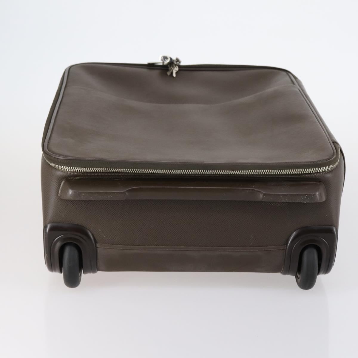 LOUIS VUITTON Taiga Pegas 45 Suitcase Grizzly M23314 LV Auth