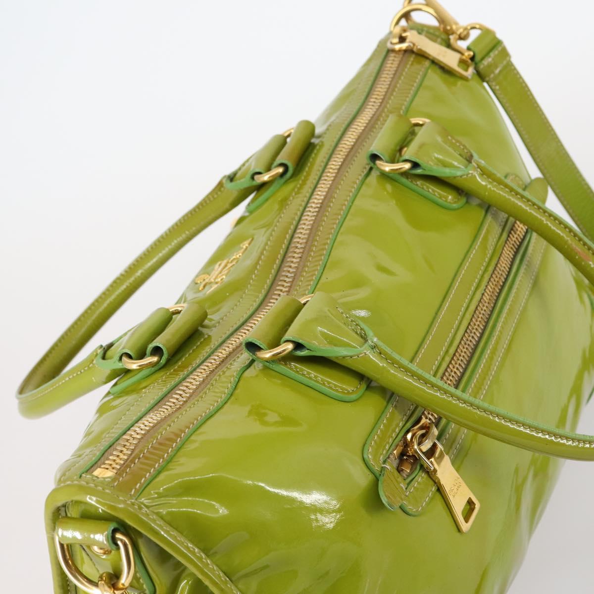 PRADA ハンドバッグ　2way ギャザー　グリーン　ショルダー　ゴールド金具 プラダ PRADA Re-Edition 2005 バッグ 1BH204 ライトグリーン ゴールド
