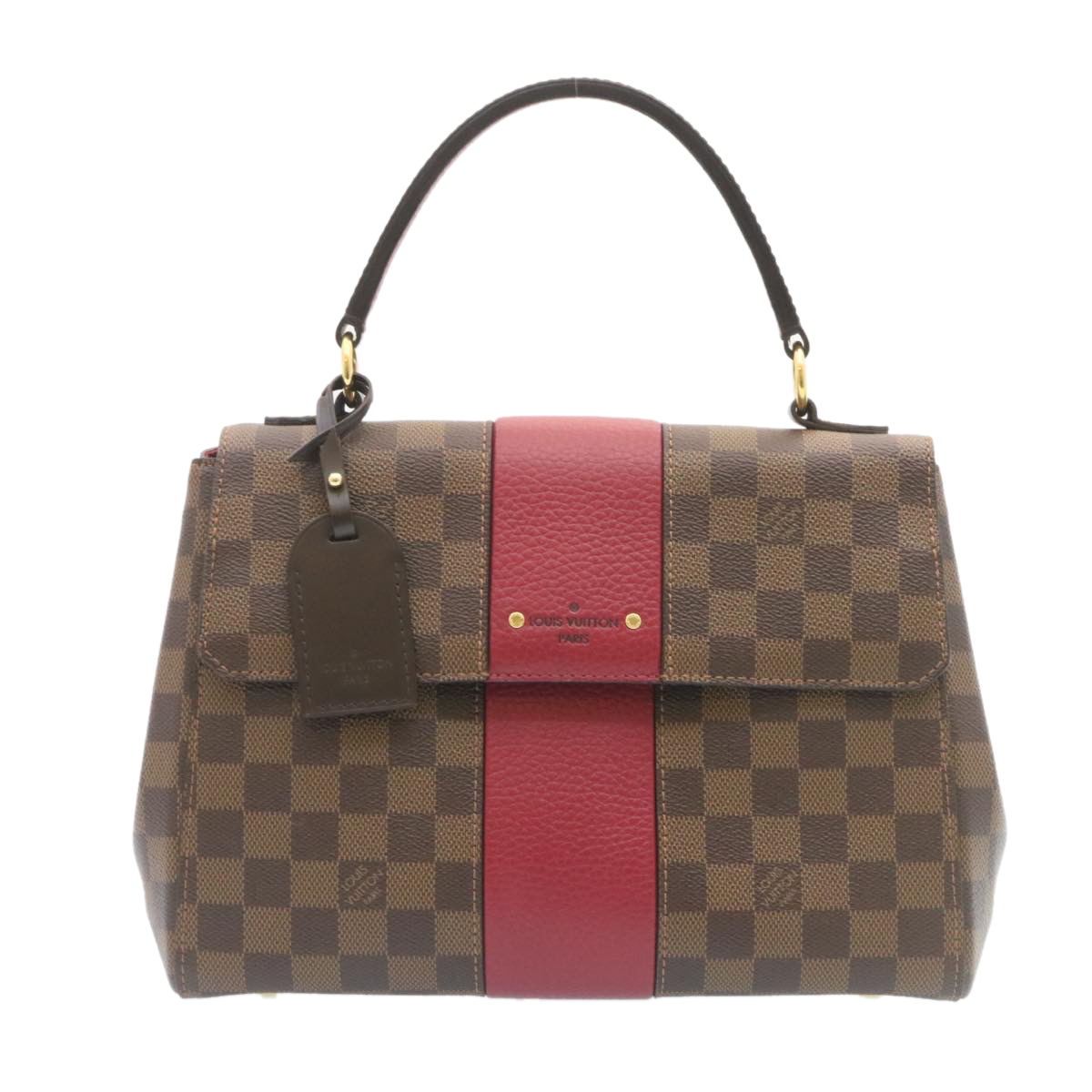 LOUIS VUITTON Damier Ebene Bond Street 2Way Shoulder Hand Bag