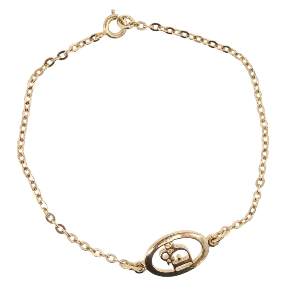Christian Dior Bracelet metal Gold Auth mr2098 | eBay