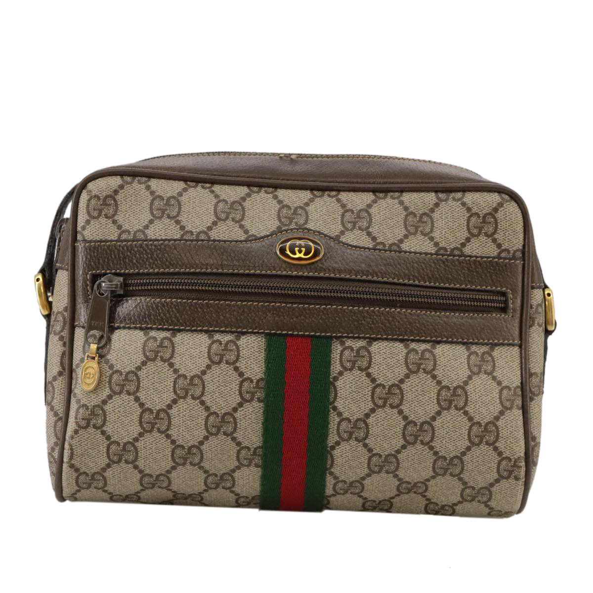 美品　GUCCI メッセンジャーバッグ　ディアマンテ　PVC GUCCI】グッチ『ディアマンテ メッセンジャーバッグ』387399