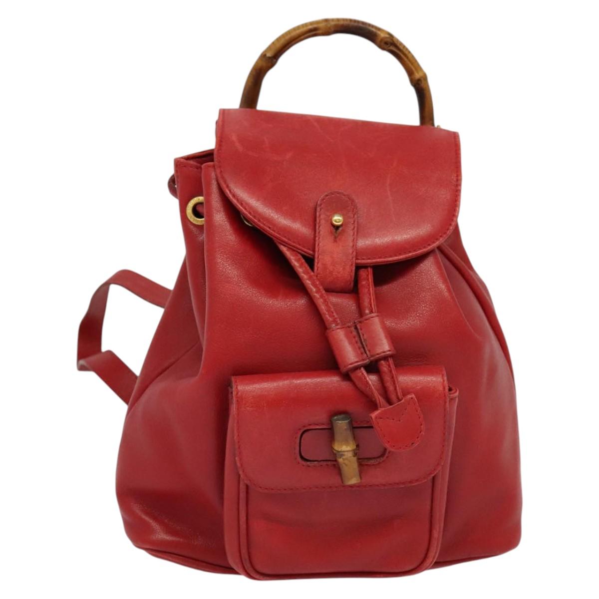 GUCCI バンブーミニリュック