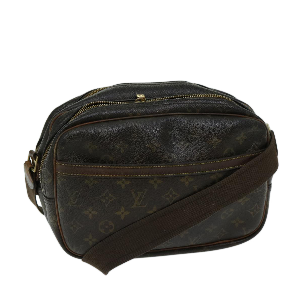 VUITTON リポーターPM Louis Vuitton Discontinued Monogram Reporter PM Crossbody