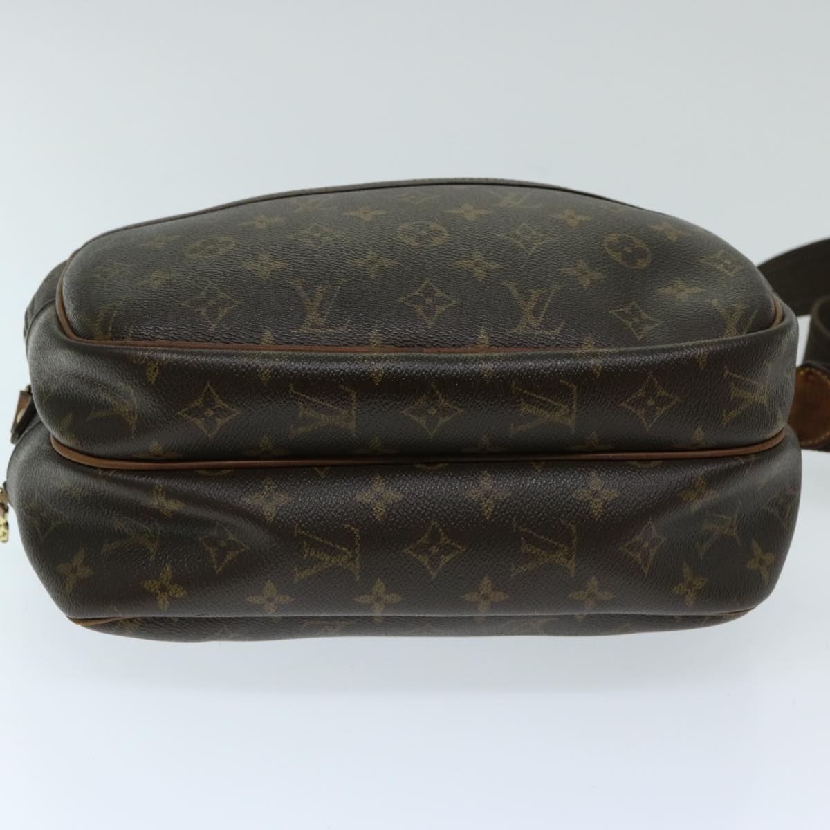 LOUIS VUITTON Monogram Reporter PM Shoulder Bag M45254 LV Auth