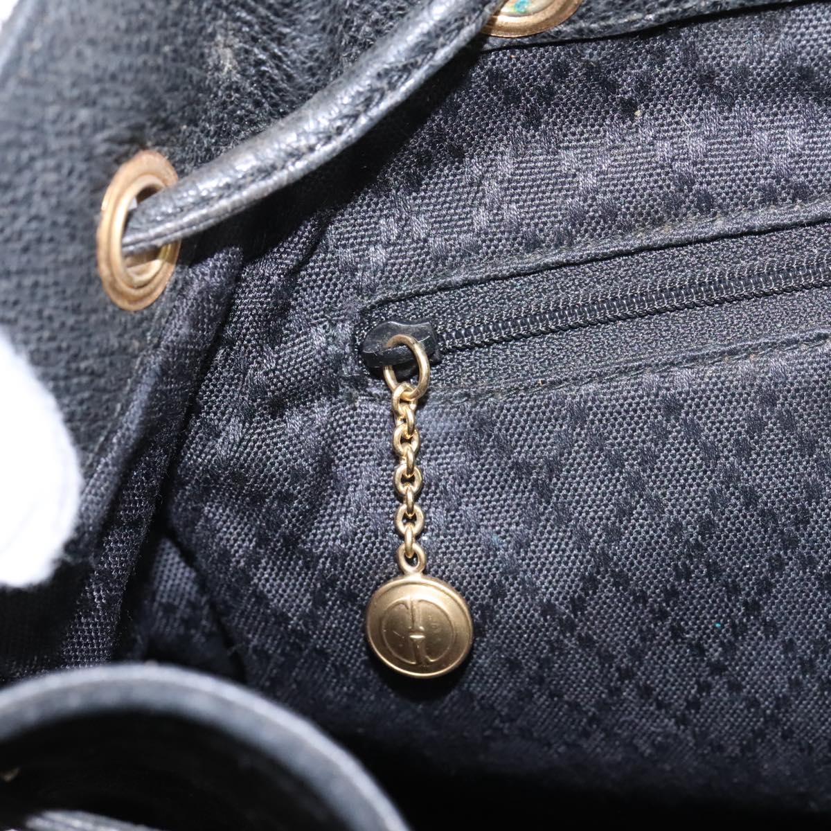 GUCCI Bamboo Backpack Suede Black Gold 003 2058 0016 Auth  display picture 1