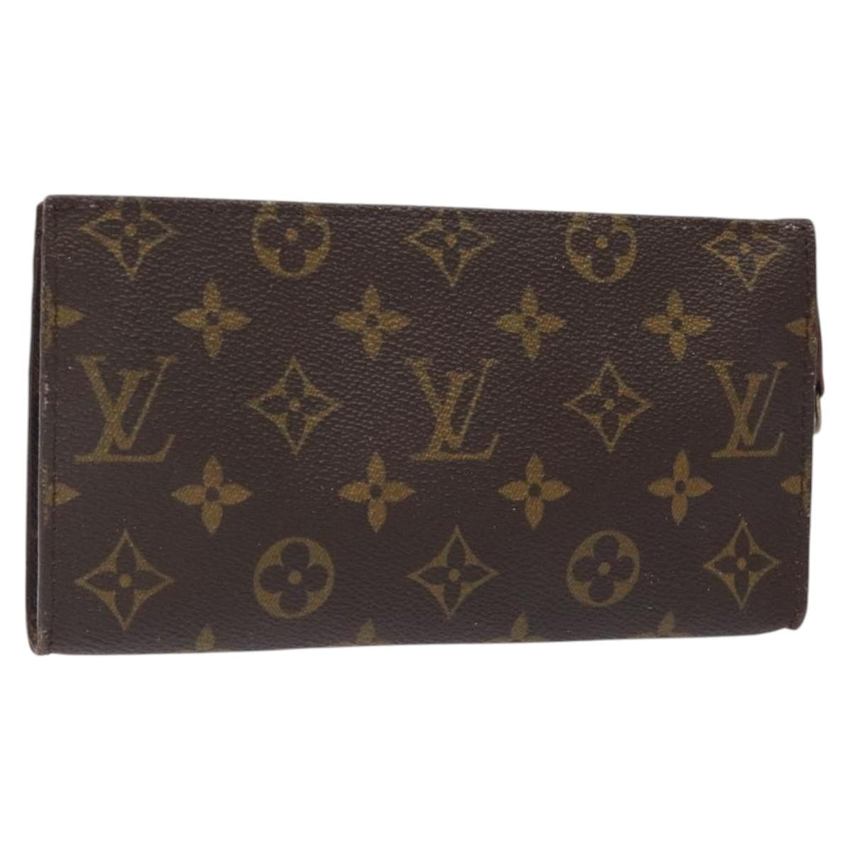 LOUIS VUITTON Monogram Bucket GM Accessory Pouch LV Auth th5873 | eBay