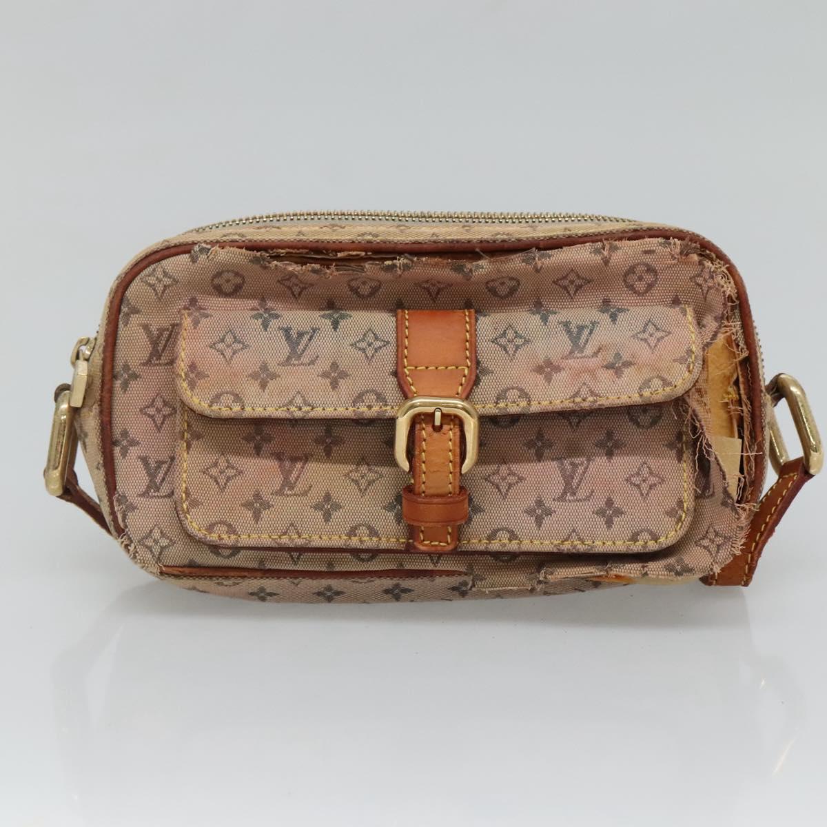 バッグセット LOUIS VUITTON Monogram Mini Epi Shoulder Bag 2 Set Blue LV Auth