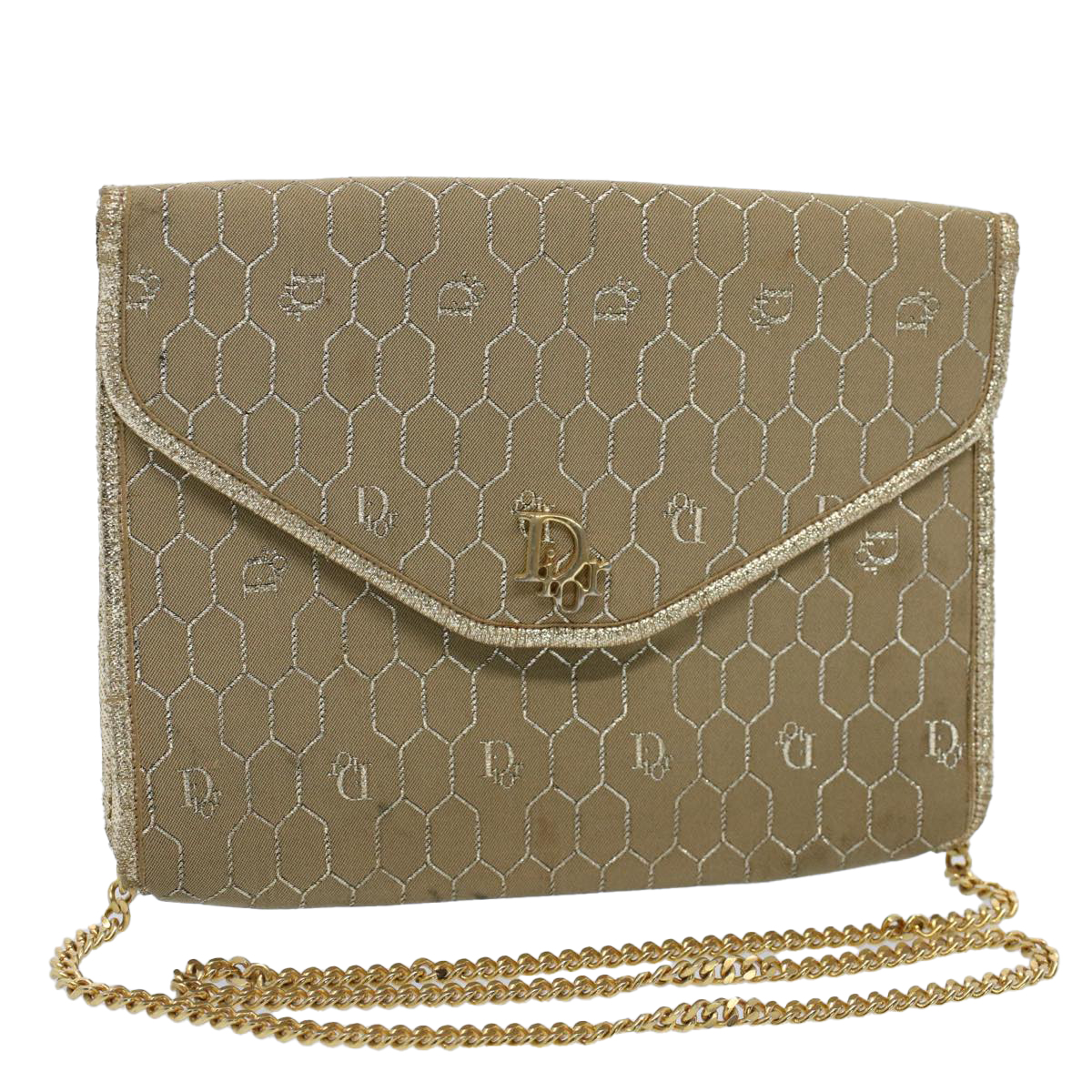 Christian Dior 美品 ティアードスカート アイボリー カシミア混