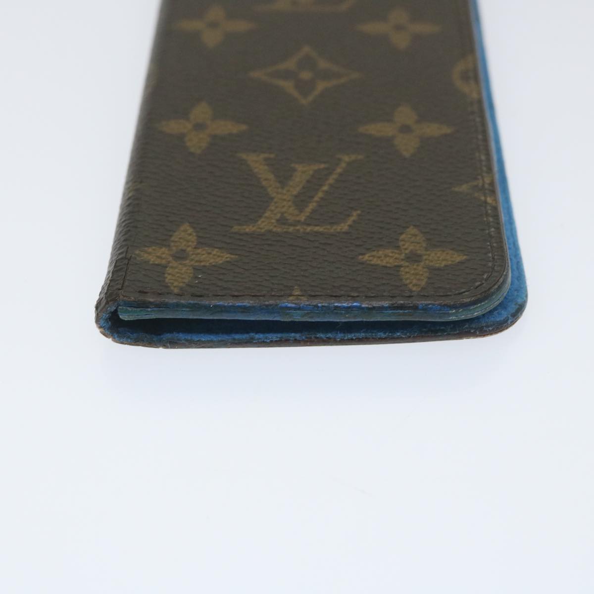 LOUIS VUITTON Monogram iPhone Case 4Set Blue Pink LV Auth