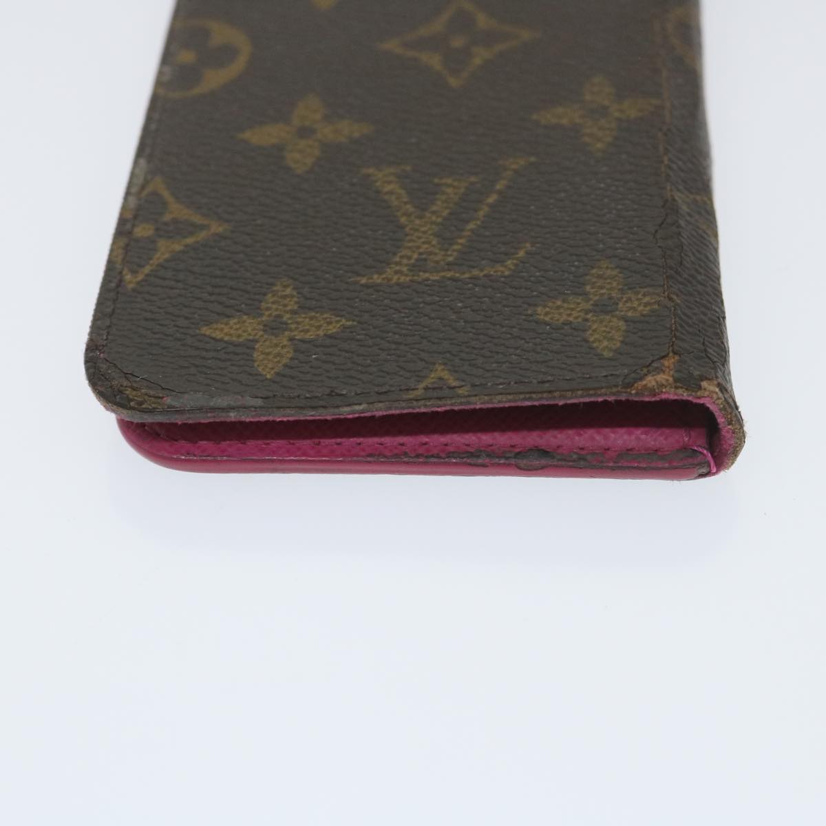 Louis Vuitton エピケース(ネイビー) LOUIS VUITTON Monogram iPhone Case 4Set Blue Pink LV Auth ti1305