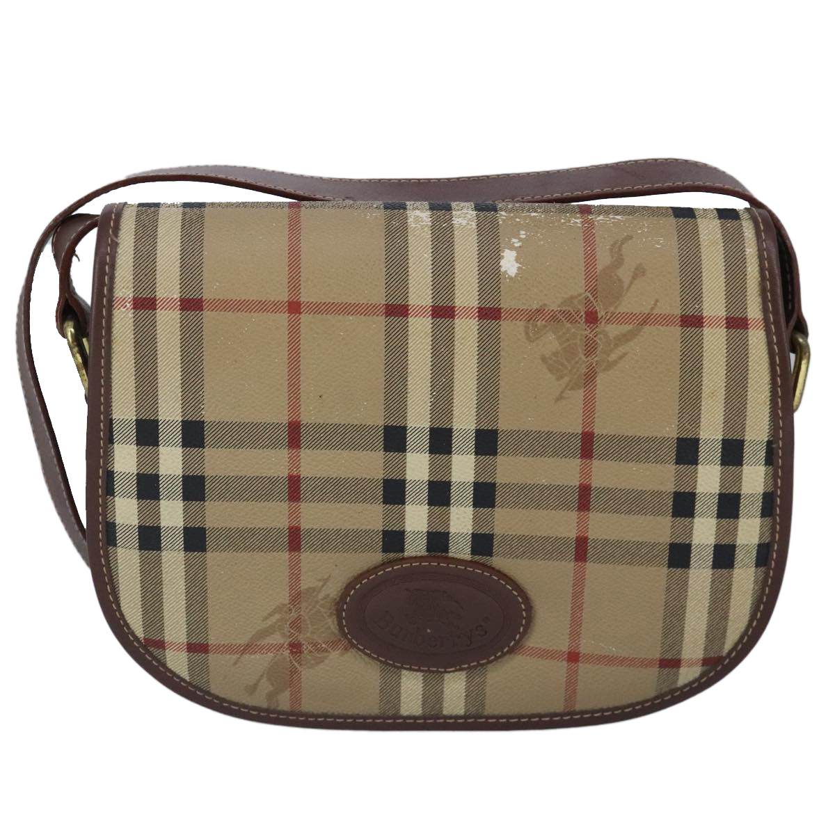 バッグ Burberry archive leather shoulder bag BURBERRY ARCHIVE BEIGE Medium Leather and Vintage Check Cube