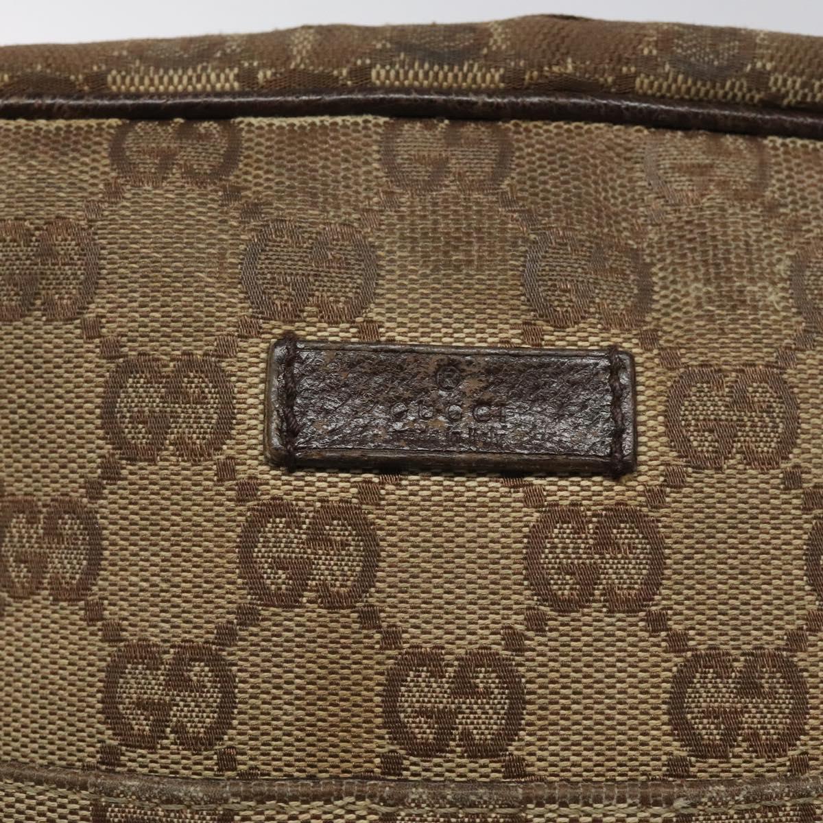 GUCCI GG Canvas Shoulder Bag Beige 122759 Auth ti2694 | eBay