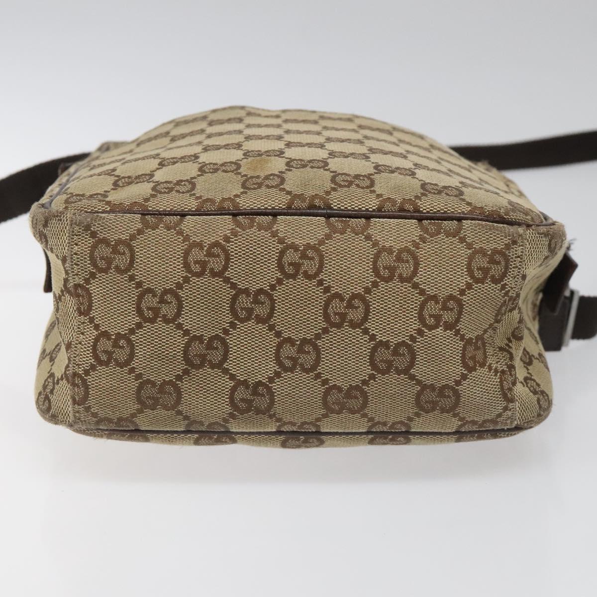 kリン様⑅16 GUCCI GG Canvas Shoulder Bag Beige 122759 Auth ti2694 | eBay