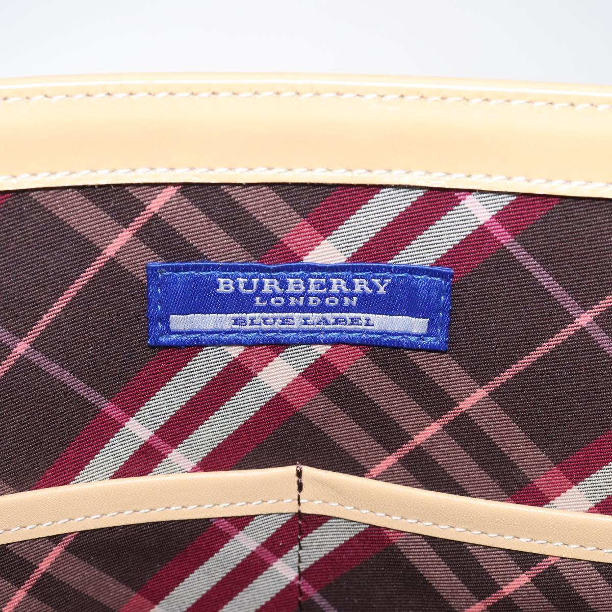 BURBERRY Blue Label Tote Bag Canvas Beige Auth ti2730 | eBay