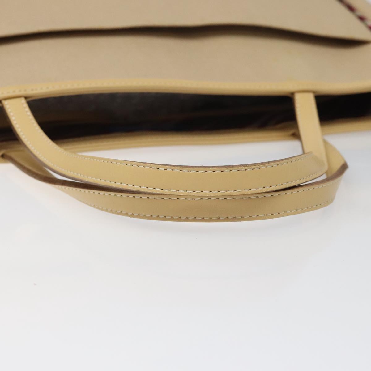 BURBERRY Blue Label Tote Bag Canvas Beige Auth ti2730 | eBay