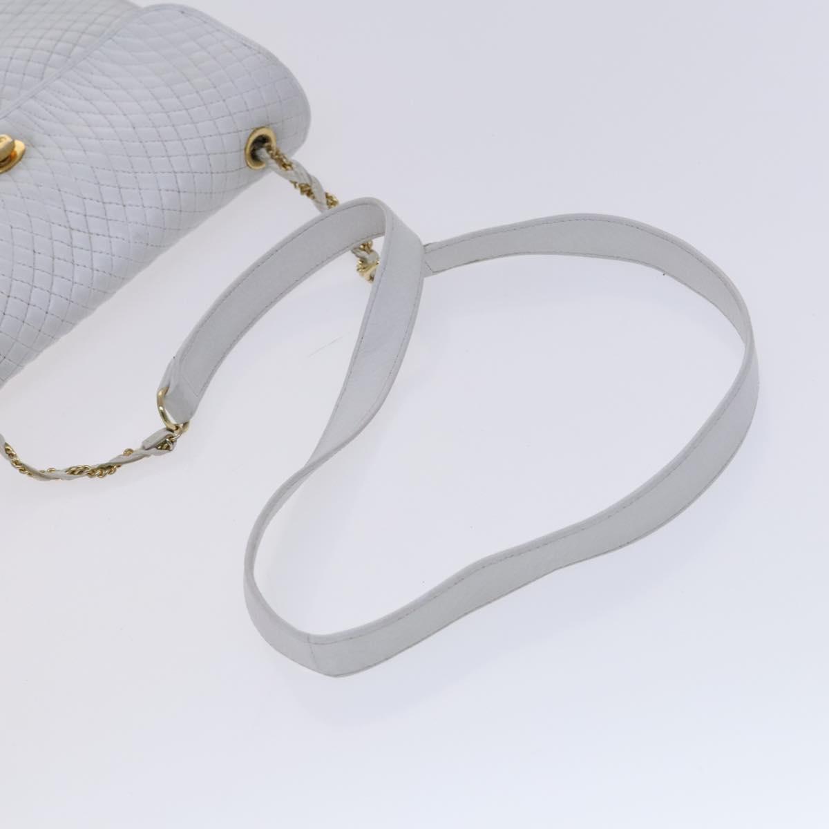 【送料&関税込】Bally Beckett Flap S Shoulder Bag In White L Bally Beckett Flap S Shoulder Bag In White Leather | Lyst