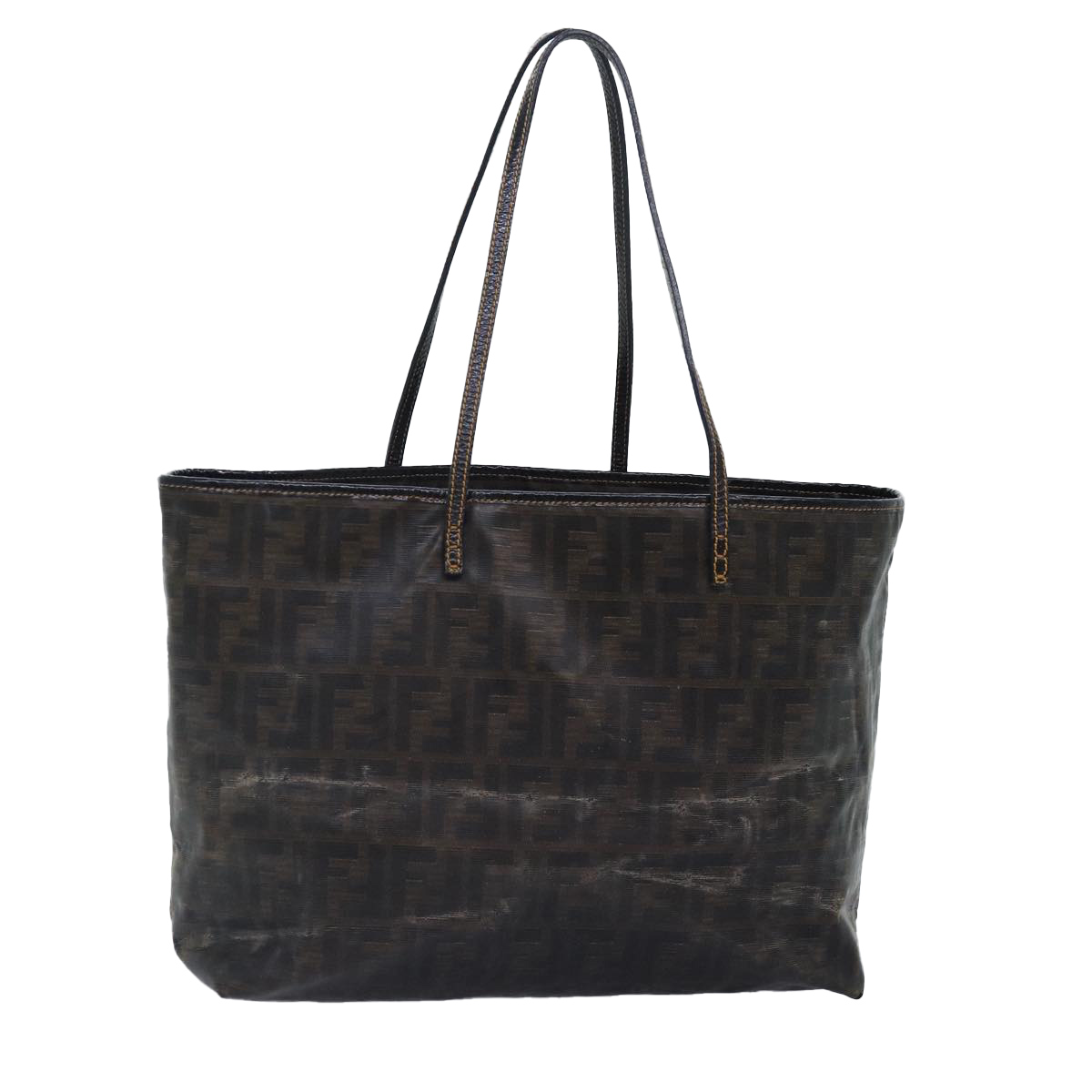 ★送料込★ FENDI  コーティングキャンバス トートバッグ FENDI - フェンディ FENDI トートバッグ バッグ PVCコーティング