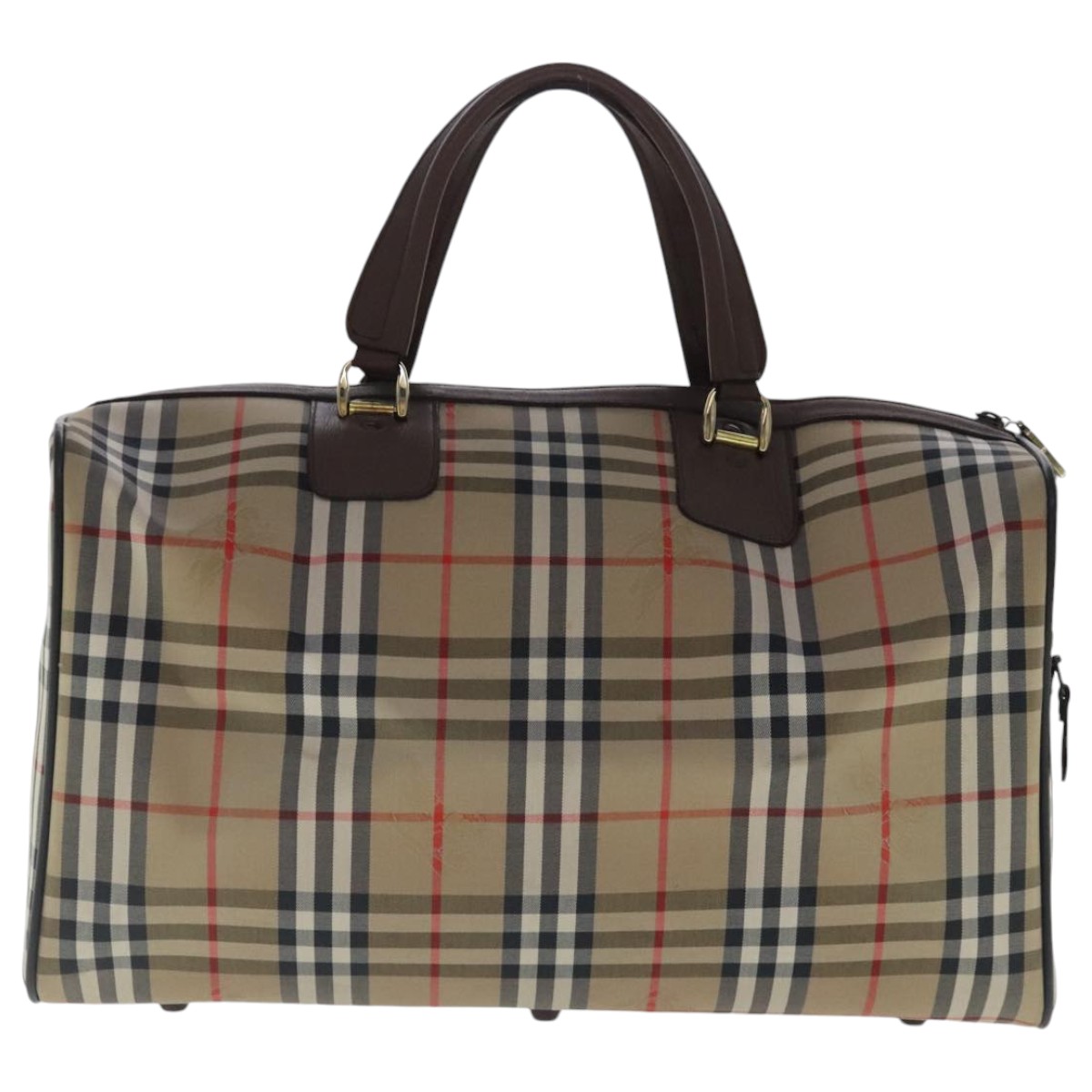バッグ Burberry boston bag Burberry Haymarket Boston Bag | eBay
