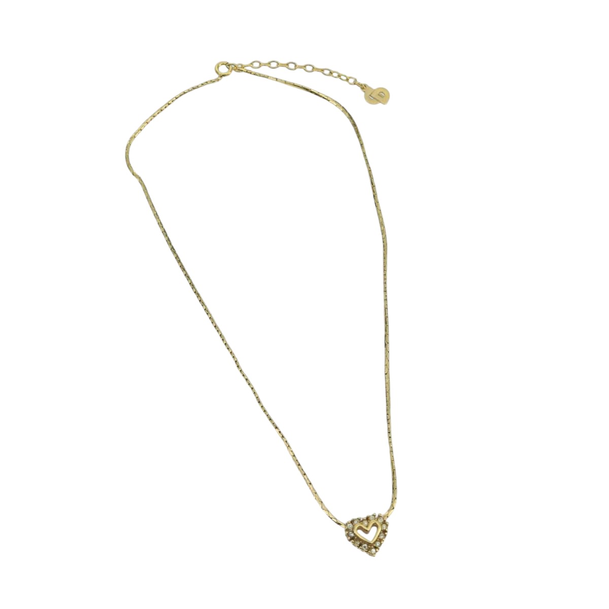 Christian Dior Necklace metal Gold Auth yk16099 | eBay