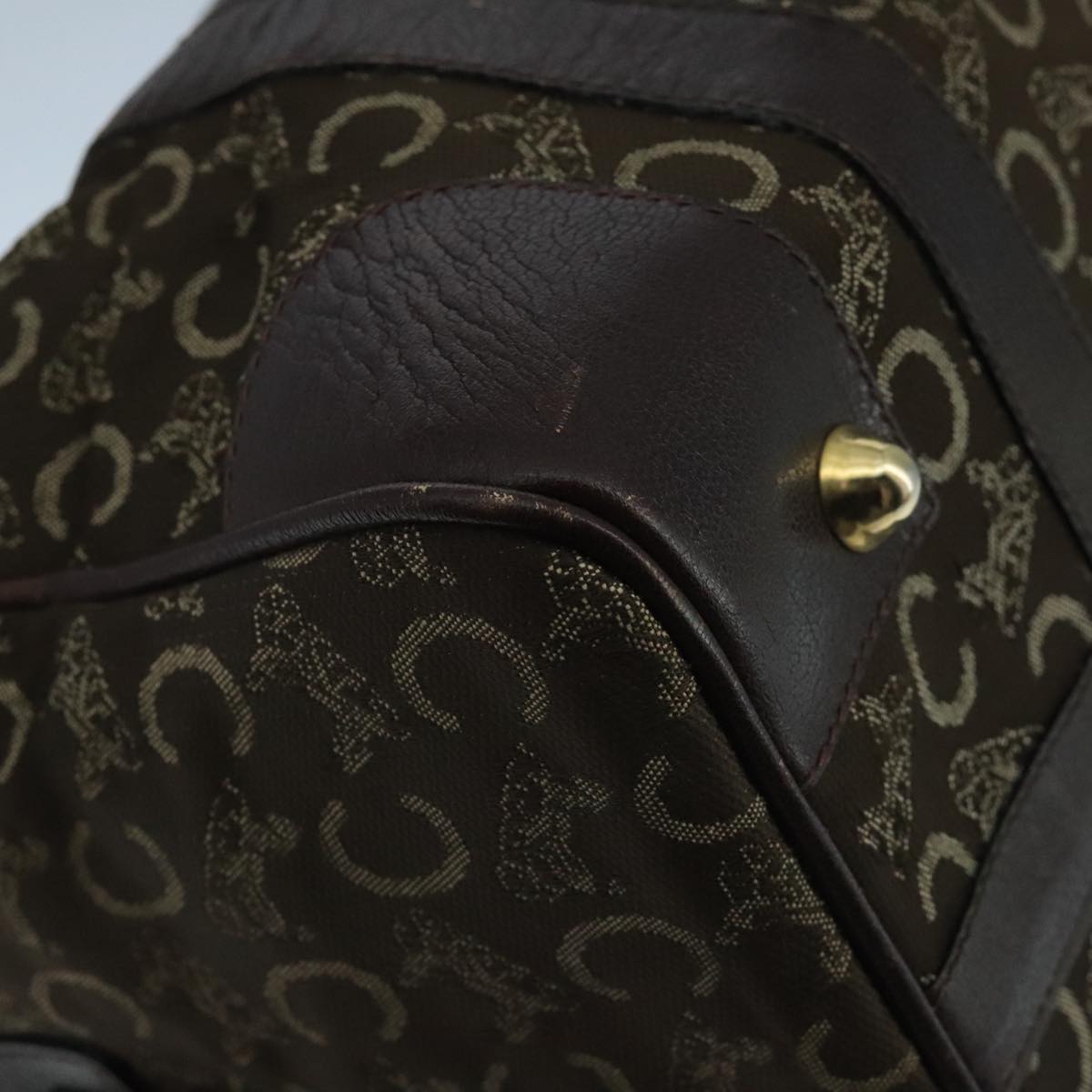 CELINE C Sulky Boston Bag Canvas Brown Gold Auth yk16274 | eBay CELINE C Sulky Boston Bag Canvas Brown Gold Auth yk16274 | eBay