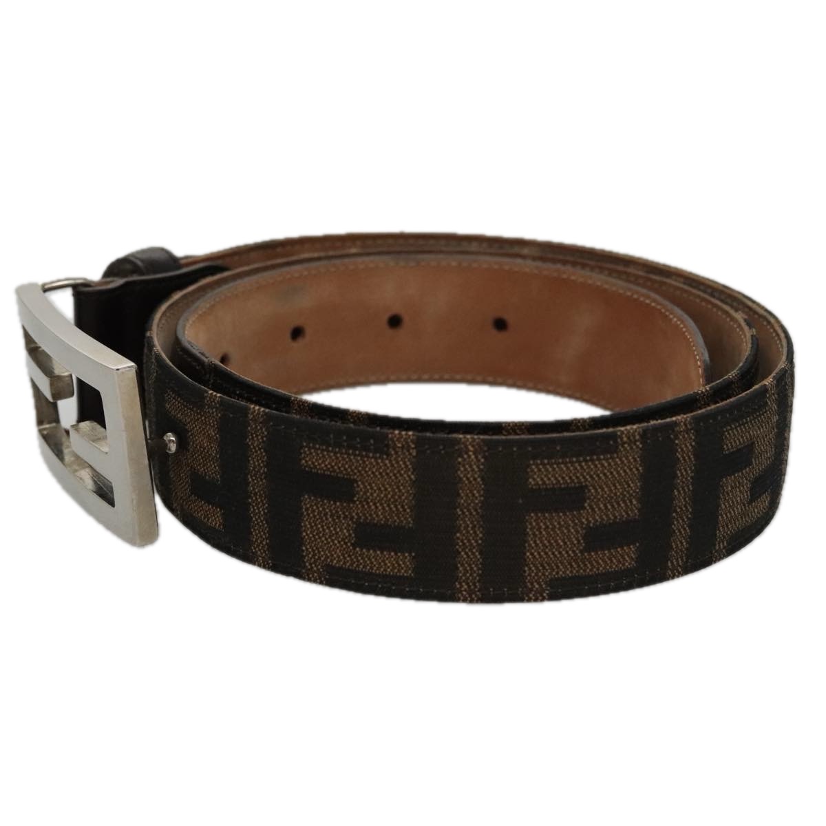 FENDI Zucca Canvas Belt 32.3 display picture 2