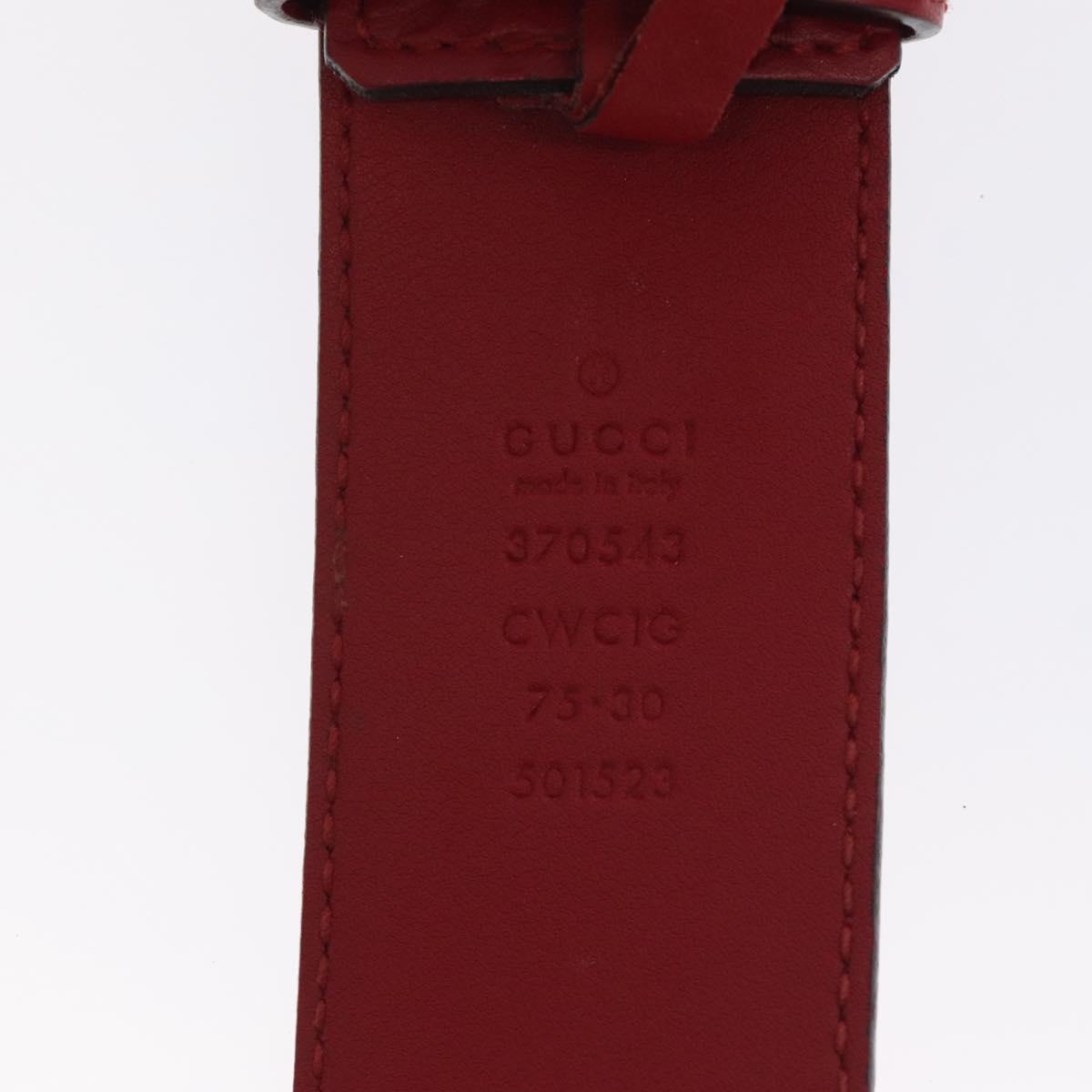 GUCCI Interlocking Guccissima GG Canvas Belt 35.4