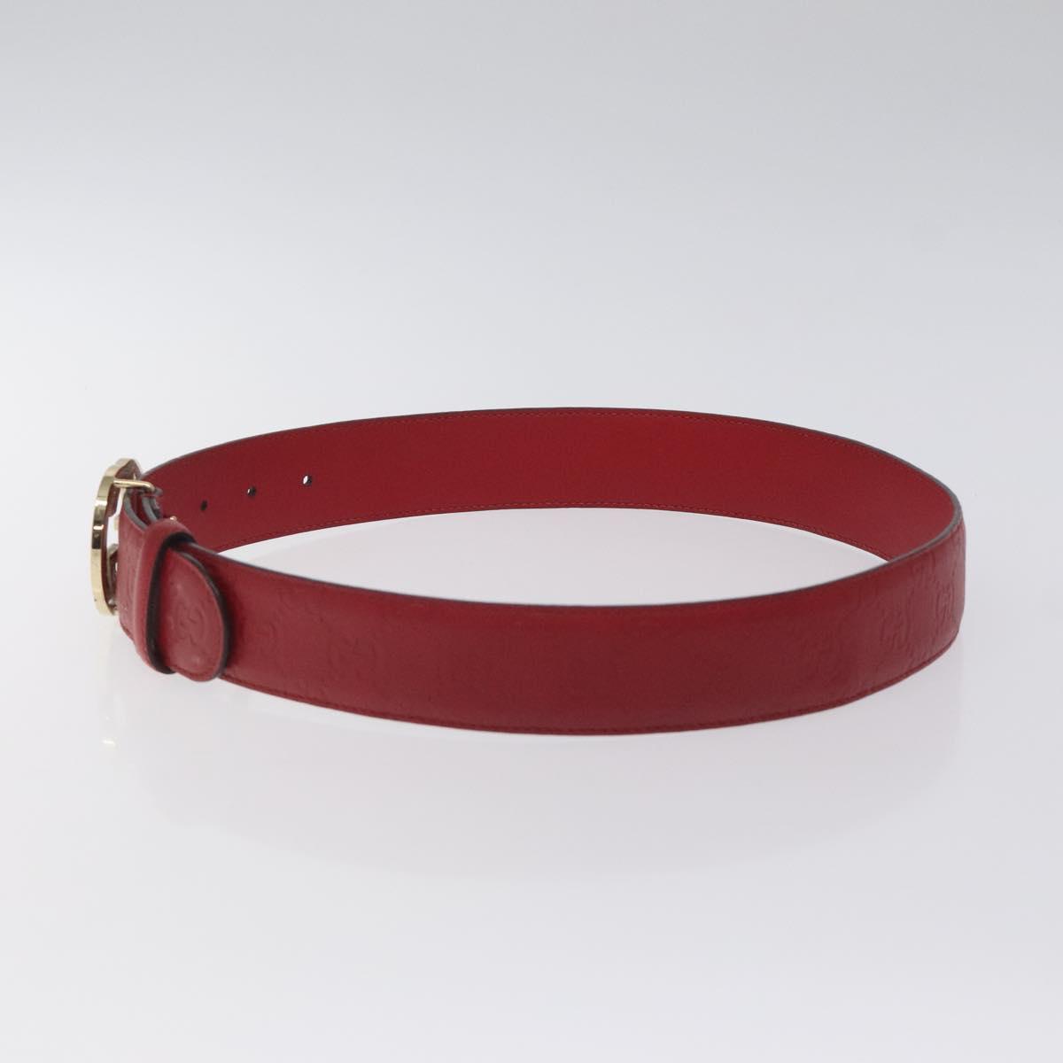 GUCCI Interlocking Guccissima GG Canvas Belt 35.4