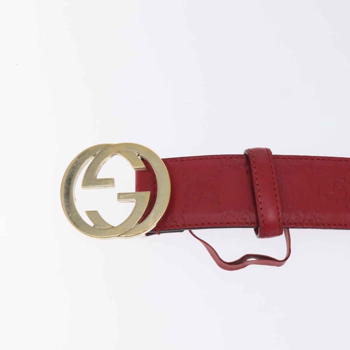 GUCCI Interlocking Guccissima GG Canvas Belt 35.4 display picture 3