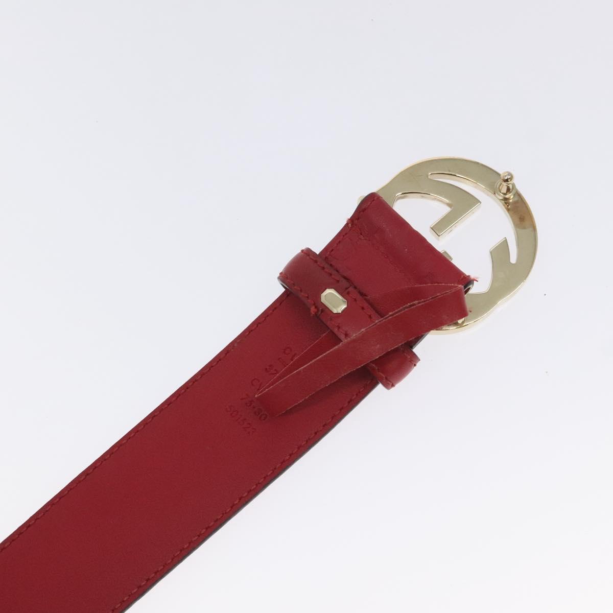 GUCCI Interlocking Guccissima GG Canvas Belt 35.4 display picture 1