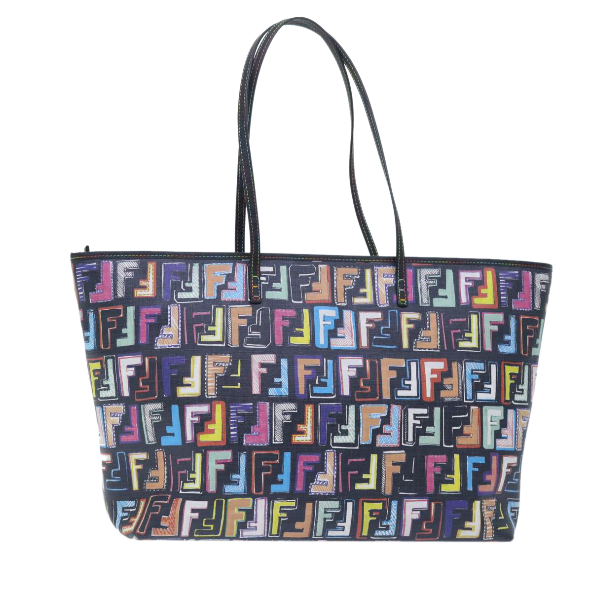 Fendi canvas tote discount bag