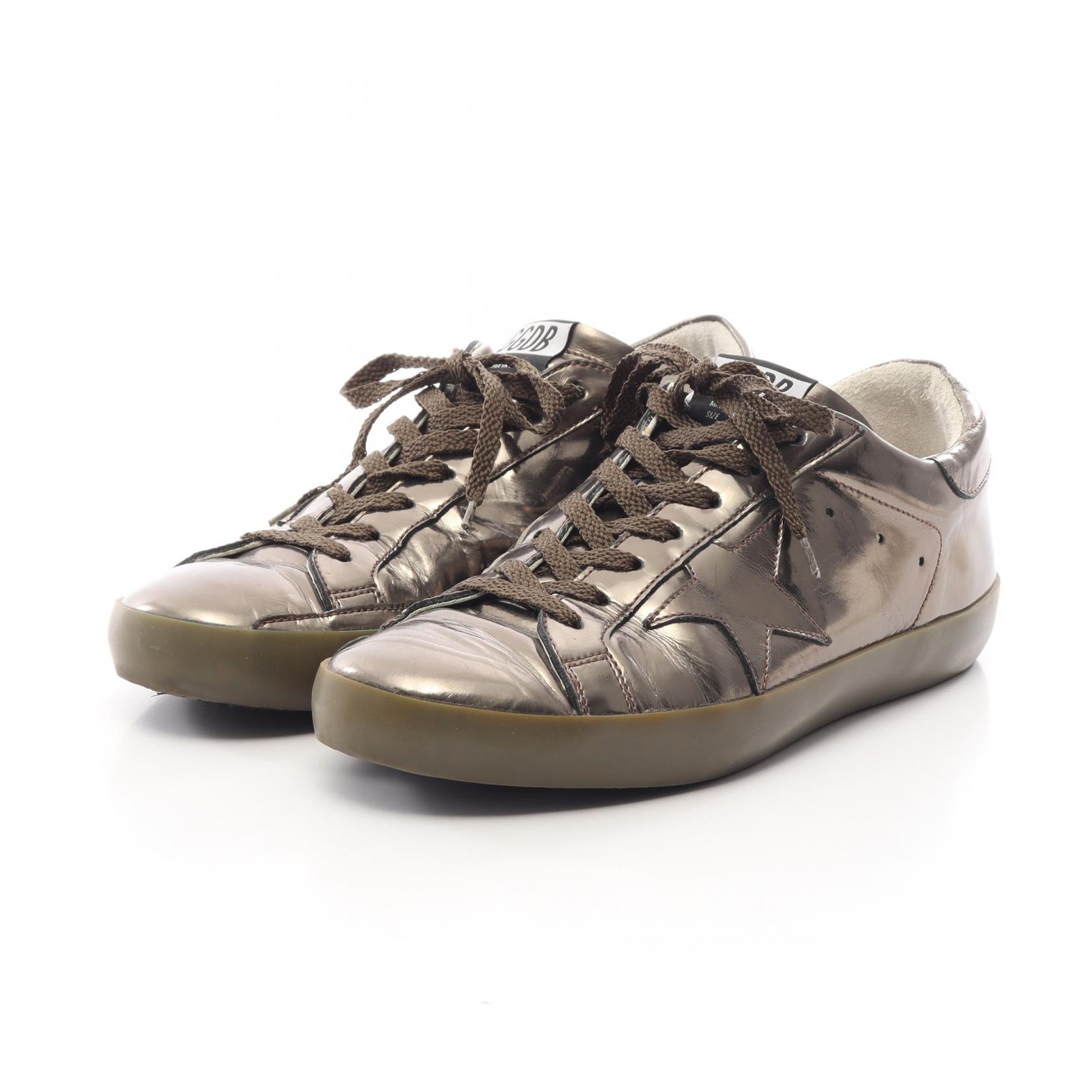 ゴールデングース DELUXE BRAND シューズ SUPERSTAR メタリックスニーカー