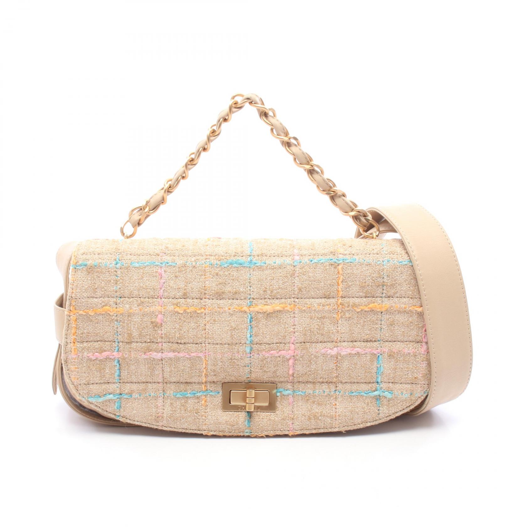 シャネル 2.55 ショルダーバッグ ゴールド金具