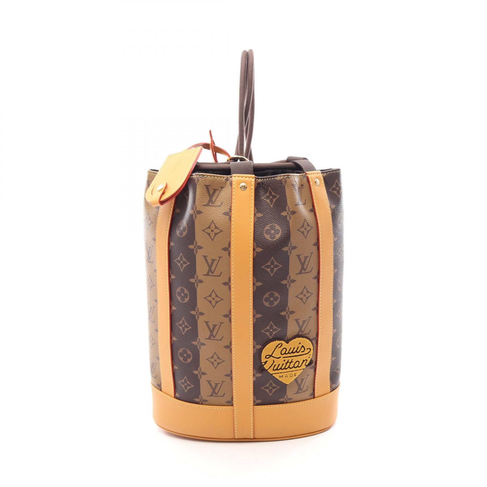 ルイ・ヴィトン LV×NIGO ランドネ・メッセンジャー M45968 モノグラム