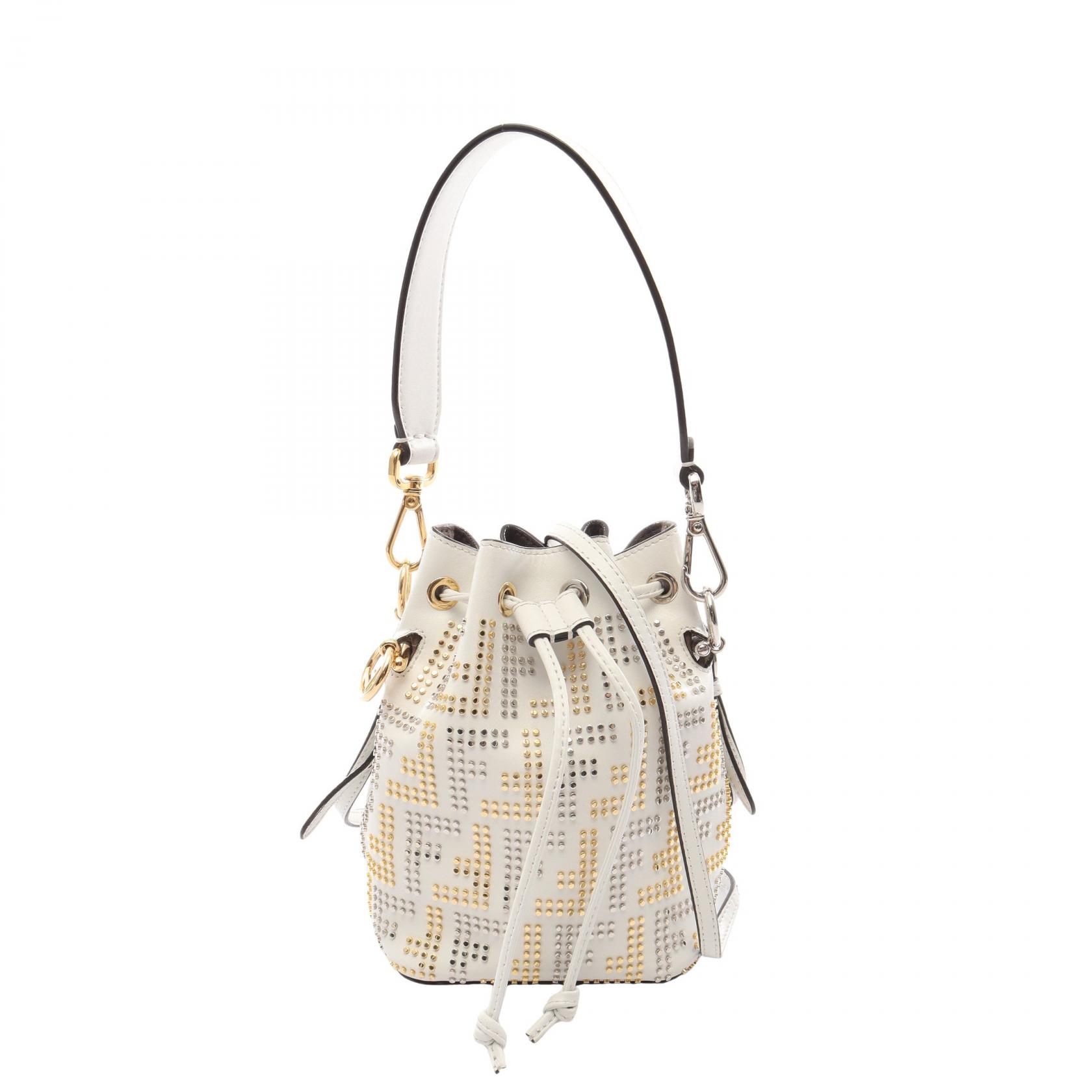 フェンディ BOX Shoulderbag 8BT339 シルバー金具 | ブランド品の買取