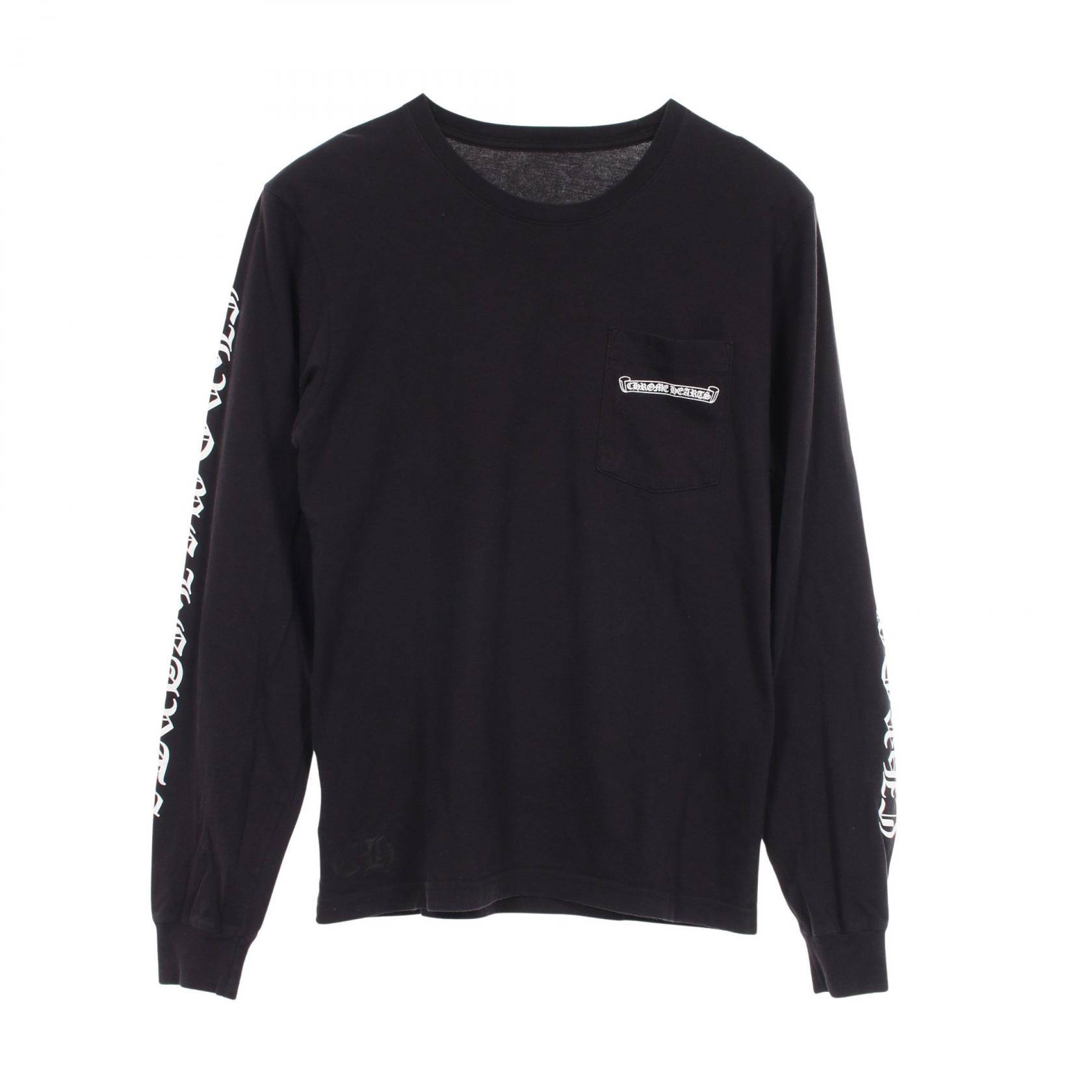 クロムハーツ スクロールラベル Tシャツ