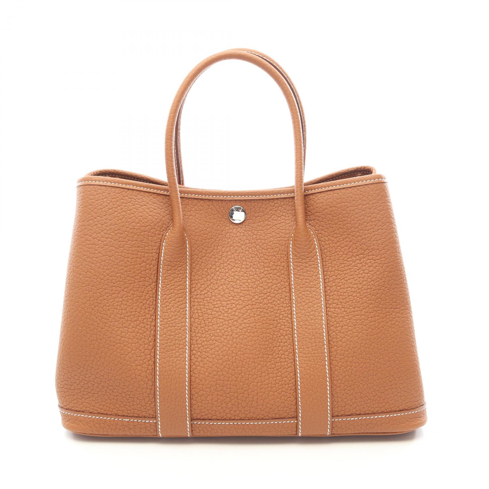 エルメス ガーデンパーティTPM ゴールド ネゴンダ シルバー金具