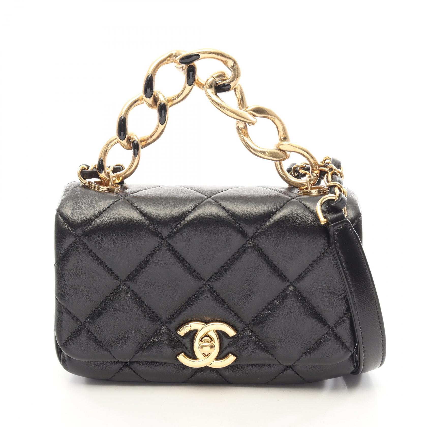 シャネル マトラッセ スモールフラップ 2wayチェーンショルダー AS3365 ゴールド金具
